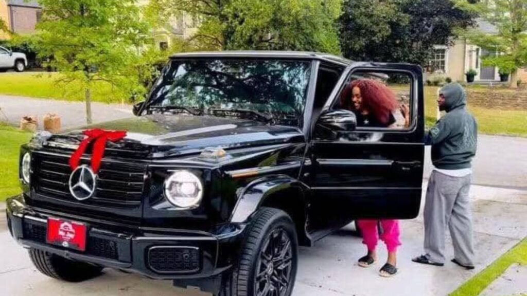 Davido gifts Chioma 2025 Mercedes-Benz G-Wagon